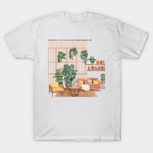 Plant Interior illustration 4 T-Shirt